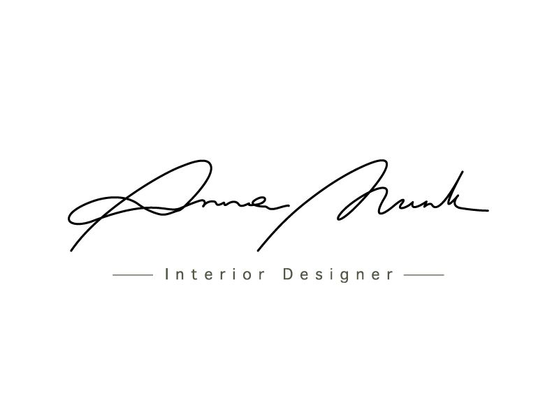 buchstabenlogo, monogram logo, logogestaltung, logodesign, logoentwicklung für Innenarchitekt /Innenraumgestalter / Raumgestalter / Einrichtungsberater in Berlin